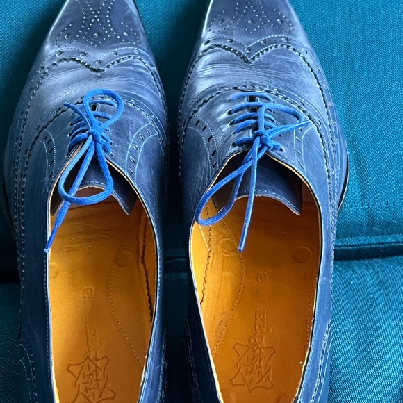 Undandy R.A.Melee men shoes, size 46 color blue - Picture 2 of 9